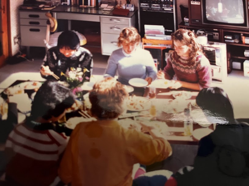 留学生たちと食事会