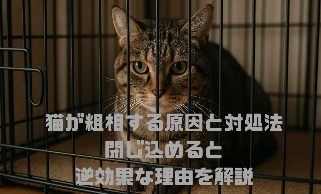 猫を閉じ込める