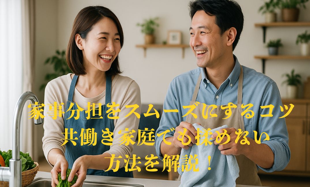 家事分担で円満