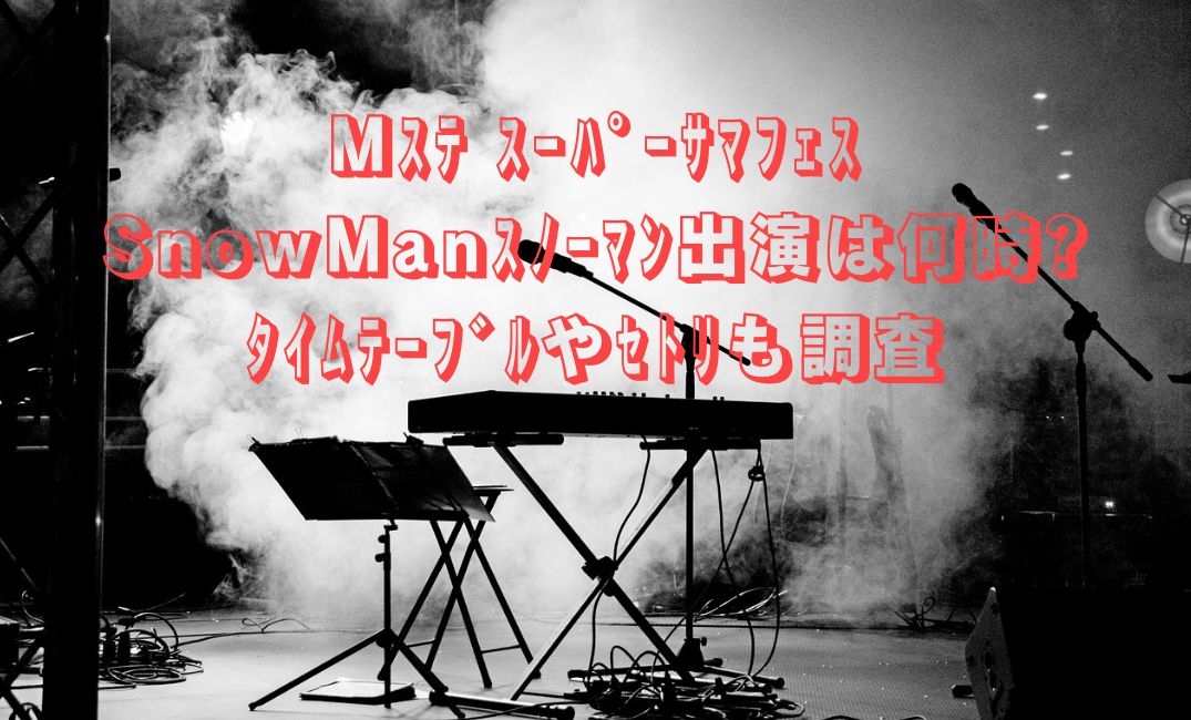 ｻﾏｰﾌｪｽにsnowman