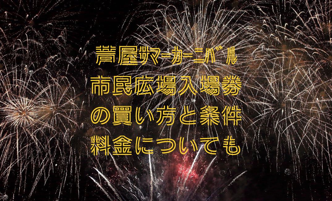 芦屋ｻﾏｰｶｰﾆﾊﾞﾙ市民広場について