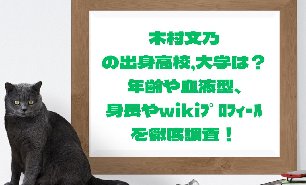 木村文乃の出身高校は？