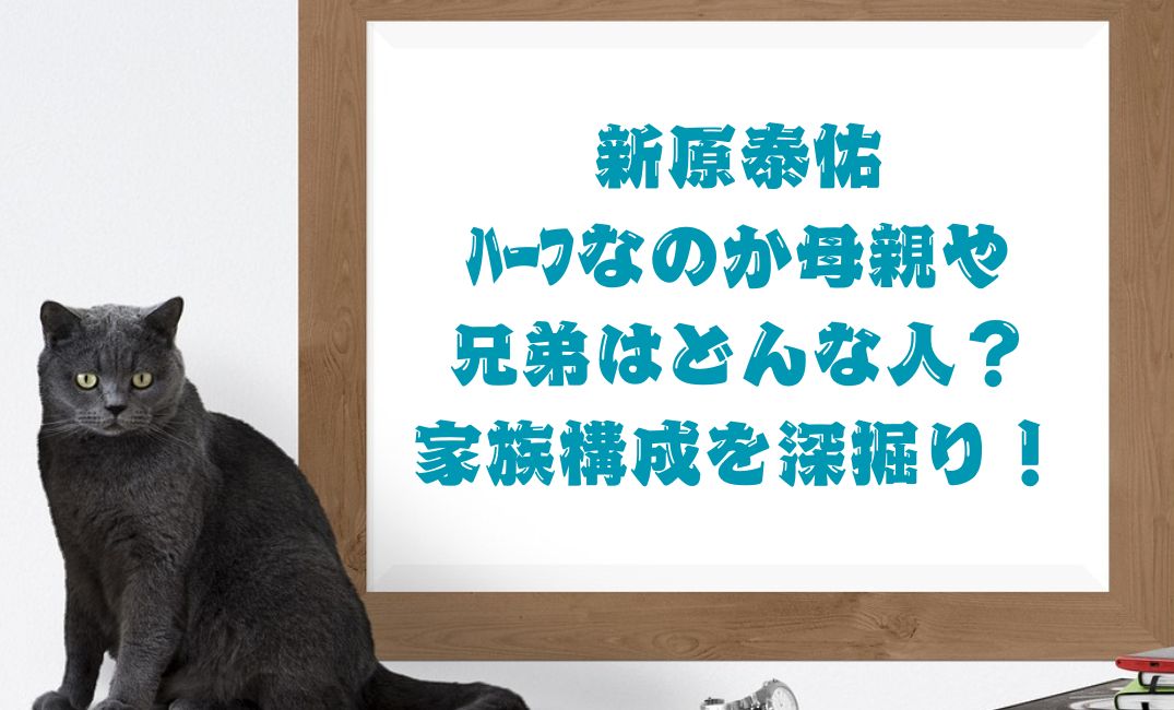 新原泰佑はﾊｰﾌなのか母親は