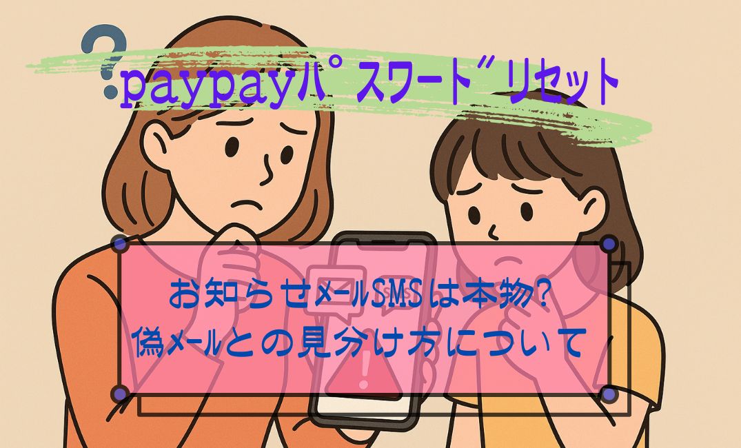 paypayﾊﾟｽﾜｰﾄﾞﾘｾｯﾄ