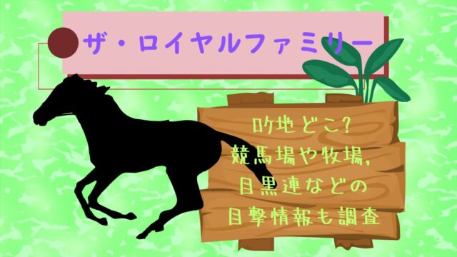 ｻﾞ･ﾛｲﾔﾙﾌｧﾐﾘｰのﾛｹ地どこ
